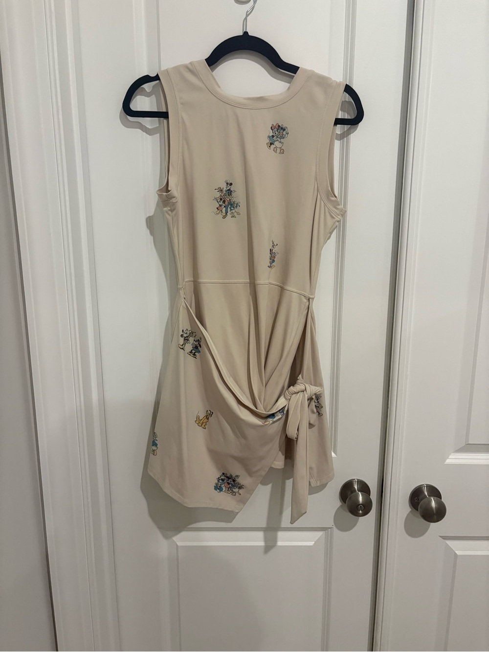 Sleeveless Cream Disney and friends athletic dress size Large